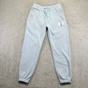 Jordan Sweatpants Womens S Celestine Blue Flight Essentials Fleece DD7001-438